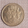 Cyprus 10 Cents 1988 KM-56.2 VF