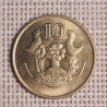 Cyprus 10 Cents 1992 KM-56.3 VF