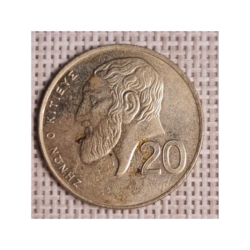 Cyprus 20 Cents 1994 KM-62.2 VF