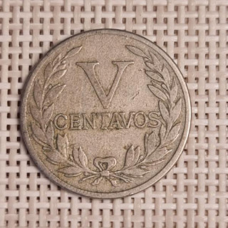 Colombia 5 Centavos 1946 KM-199 VF