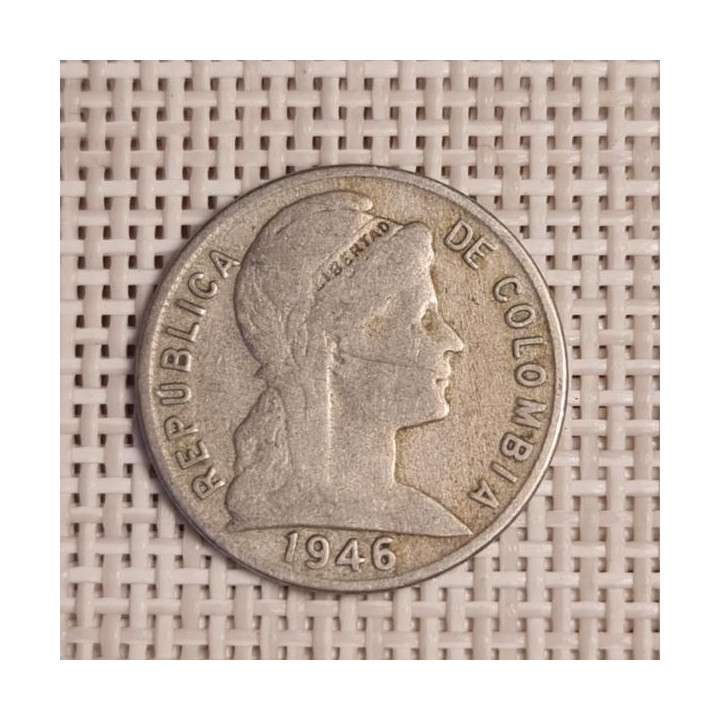 Colombia 5 Centavos 1946 KM-199 VF