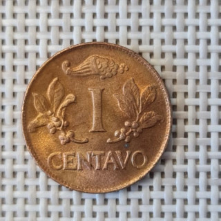 Colombia 1 Centavo 1959 KM-205 XF