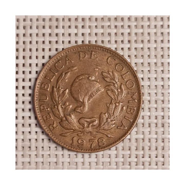 Colombia 5 Centavos 1978 KM-206a VF