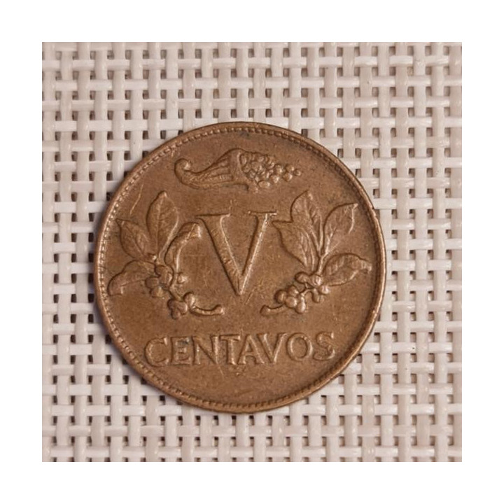 Colombia 5 Centavos 1978 KM-206a VF
