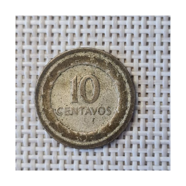 Colombia 10 Centavos 1947 KM-207 F