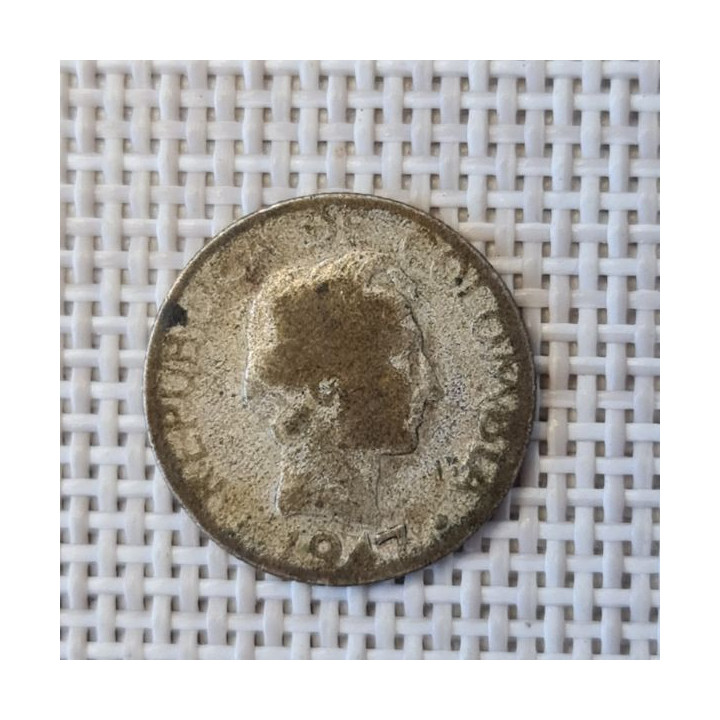 Colombia 10 Centavos 1947 KM-207 F