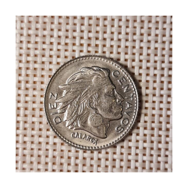 Colombia 10 Centavos 1966 KM-212 VF