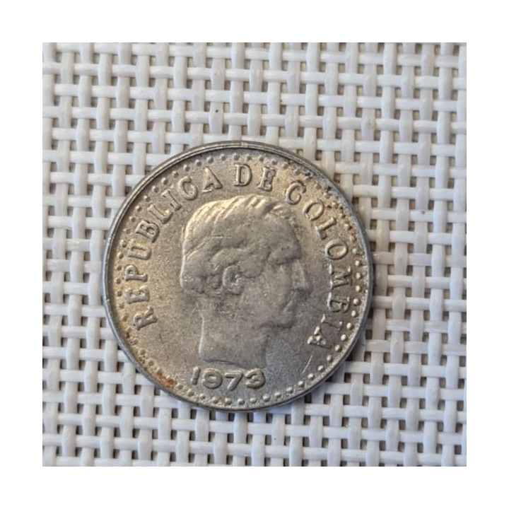 Colombia 10 Centavos 1973 KM-253 VF