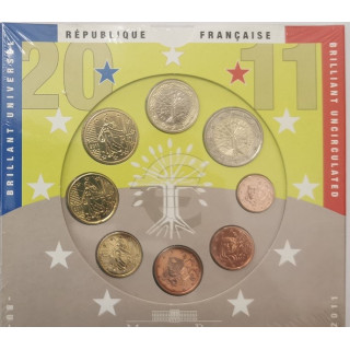 France Official Euro Set (3,88€) 2011 BU