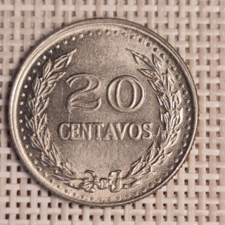 Colombia 20 Centavos 1974 KM-246 VF