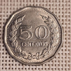 Colombia 50 Centavos 1970 KM-244 XF