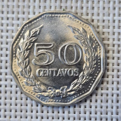 Colombia 50 Centavos 1974 KM-244 XF
