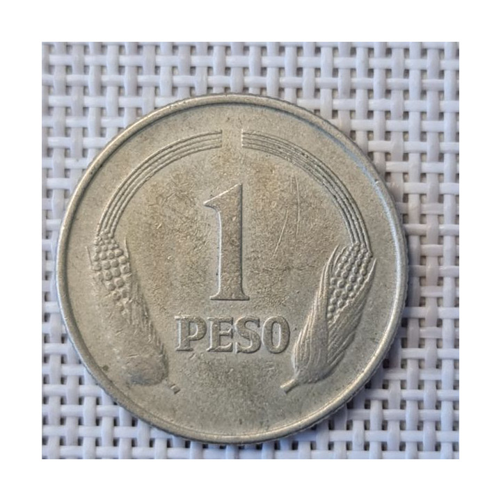 Colombia 1 Peso 1974 KM-258 VF