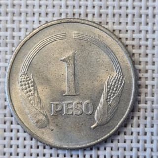 Colombia 1 Peso 1976 KM-258 XF