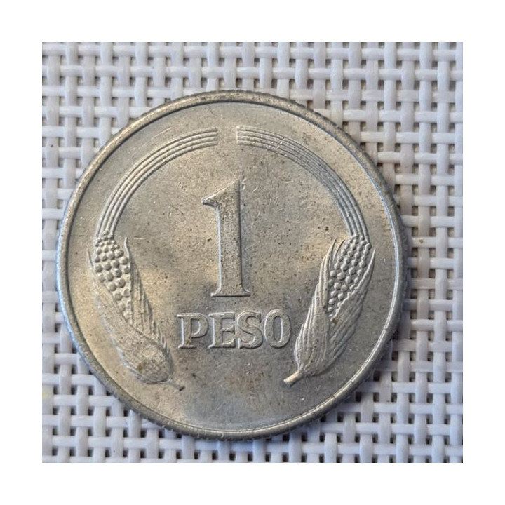 Colombia 1 Peso 1976 KM-258 XF
