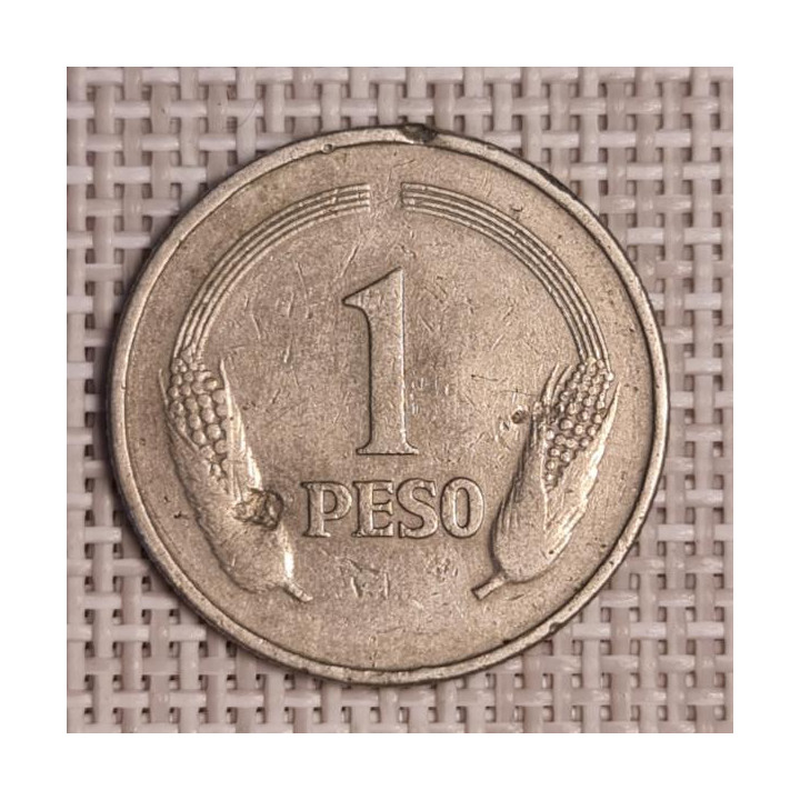 Colombia 1 Peso 1978 KM-258 F
