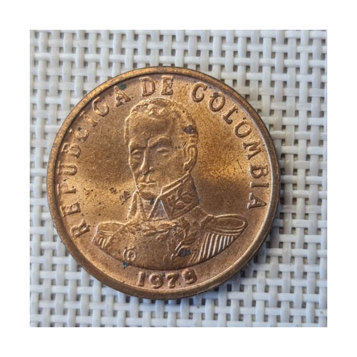 Colombia 2 Pesos 1978 KM-263 XF