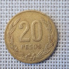 Colombia 20 Pesos 1987 KM-271 VF