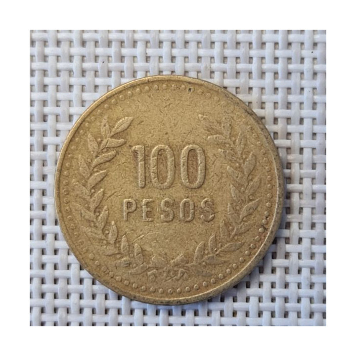 Colombia 100 Pesos 1993 KM-285 VF