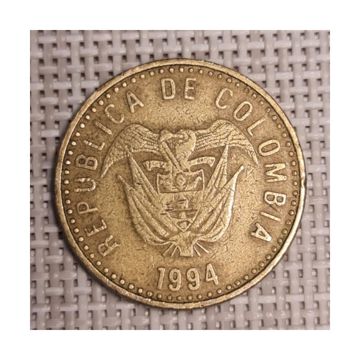 Colombia 100 Pesos 1994 KM-285 VF