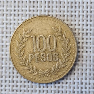 Colombia 100 Pesos 2006 KM-285 VF