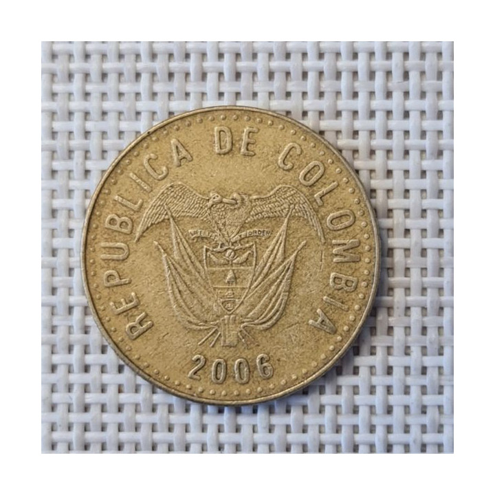Colombia 100 Pesos 2006 KM-285 VF