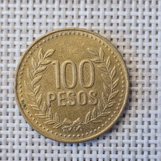 Colombia 100 Pesos 2010 KM-285 VF