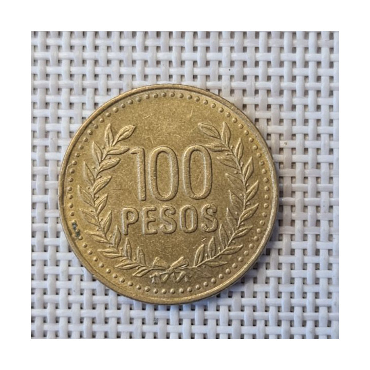 Colombia 100 Pesos 2010 KM-285 VF