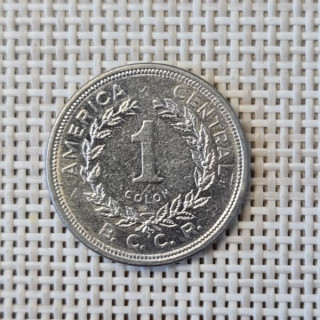 Costa Rica 1 Colón 1982 KM-210 VF