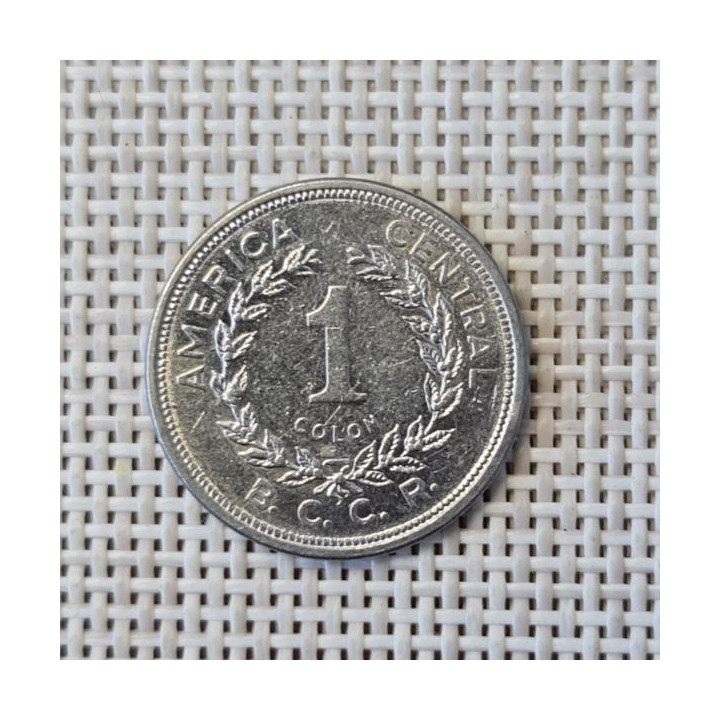 Costa Rica 1 Colón 1982 KM-210 VF