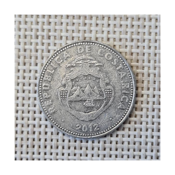 Costa Rica 5 Colones 2012 KM-227 VF