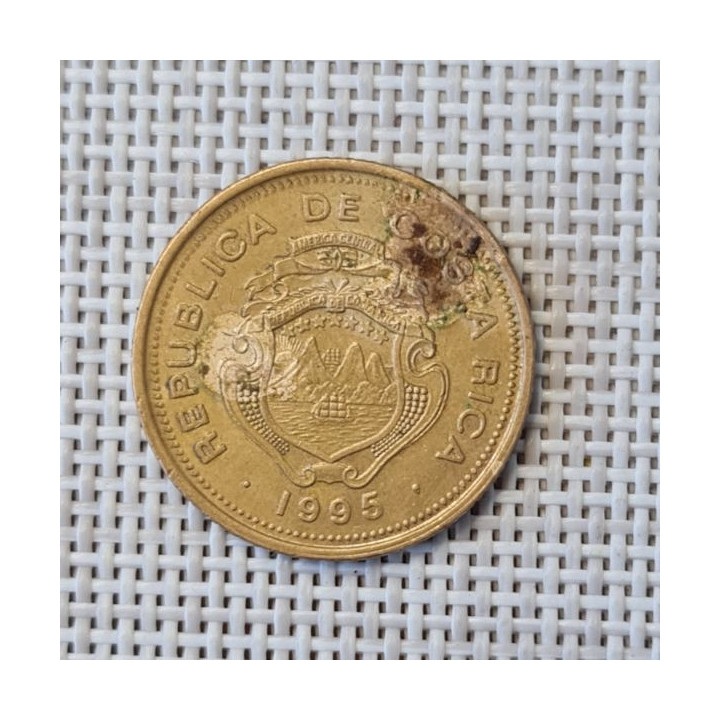 Costa Rica 10 Colones 1995 KM-228 VF