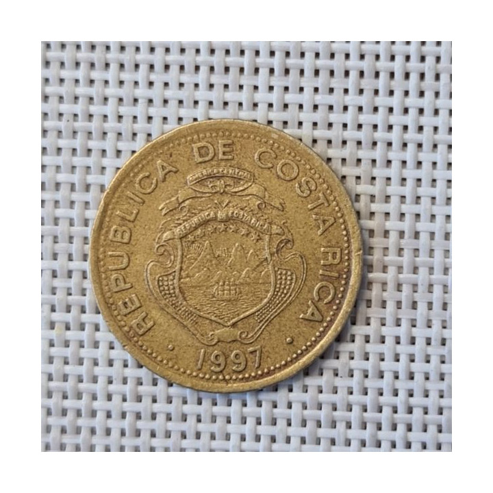Costa Rica 10 Colones 1997 KM-228a VF