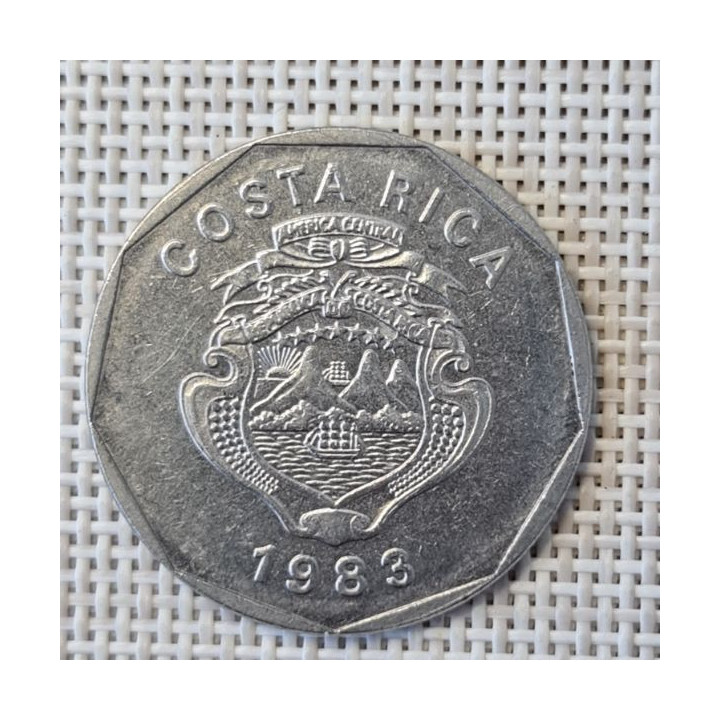 Costa Rica 20 Colones 1983 KM-216.1 VF