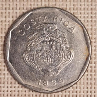 Costa Rica 20 Colones 1985 KM-216.2 VF