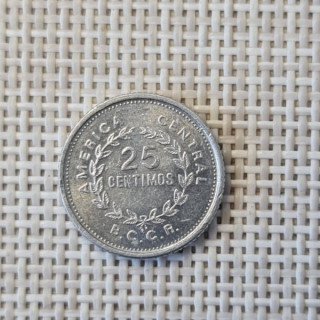 Costa Rica 25 Céntimos 1986 KM-188.3 VF