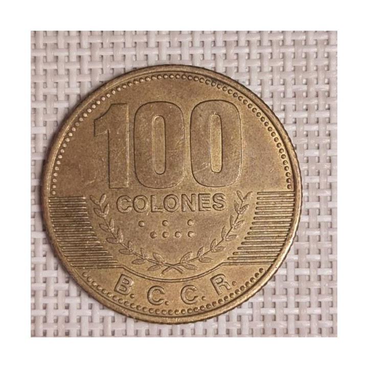 Costa Rica 100 Colones 2007 KM-240a VF
