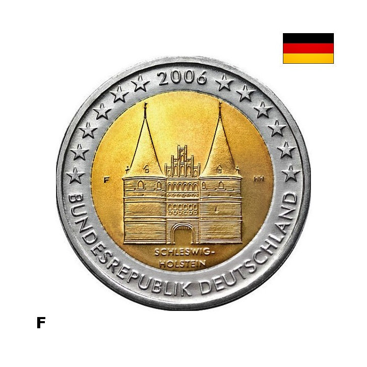 Germany 2 Euro 2006 F "Schleswig-Holstein" UNC