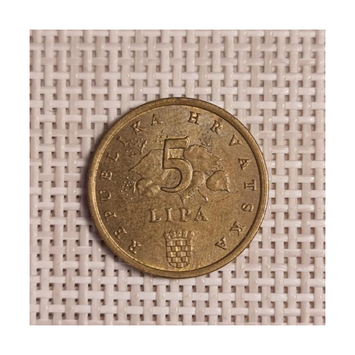 Croatia 5 Lipa 1993 KM-5 VF