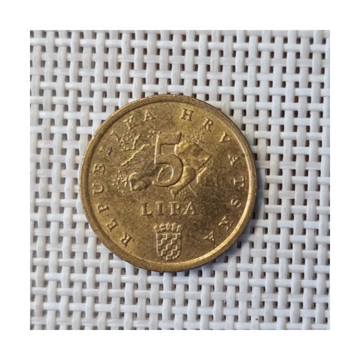 Croatia 5 Lipa 1995 KM-5 VF