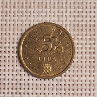 Croatia 5 Lipa 1997 KM-5 VF