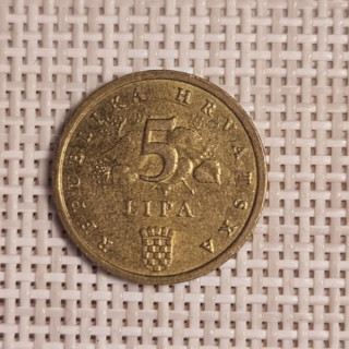 Croatia 5 Lipa 2007 KM-5 VF