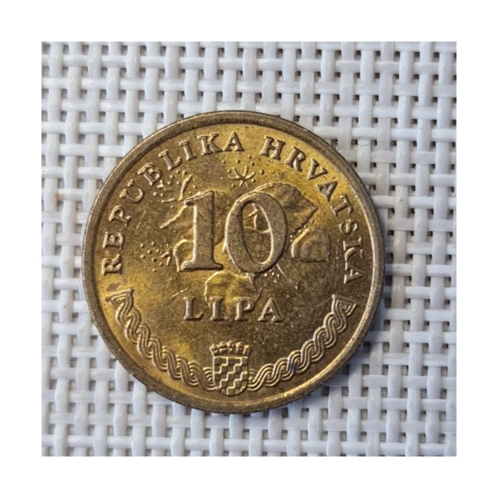 Croatia 10 Lipa 1993 KM-6 VF