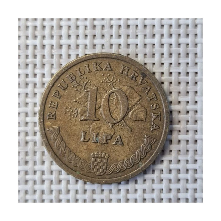 Croatia 10 Lipa 1999 KM-6 VF