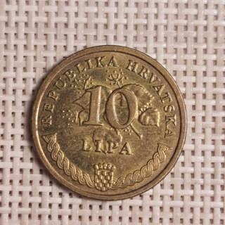Croatia 10 Lipa 2005 KM-6 VF