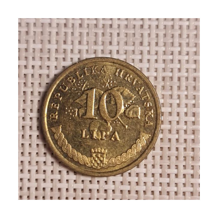 Croatia 10 Lipa 2011 KM-6 VF