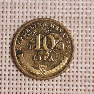 Croatia 10 Lipa 2015 KM-6 VF