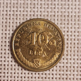 Croatia 10 Lipa 2010 KM-16 VF