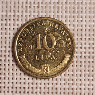 Croatia 10 Lipa 2014 KM-16 VF
