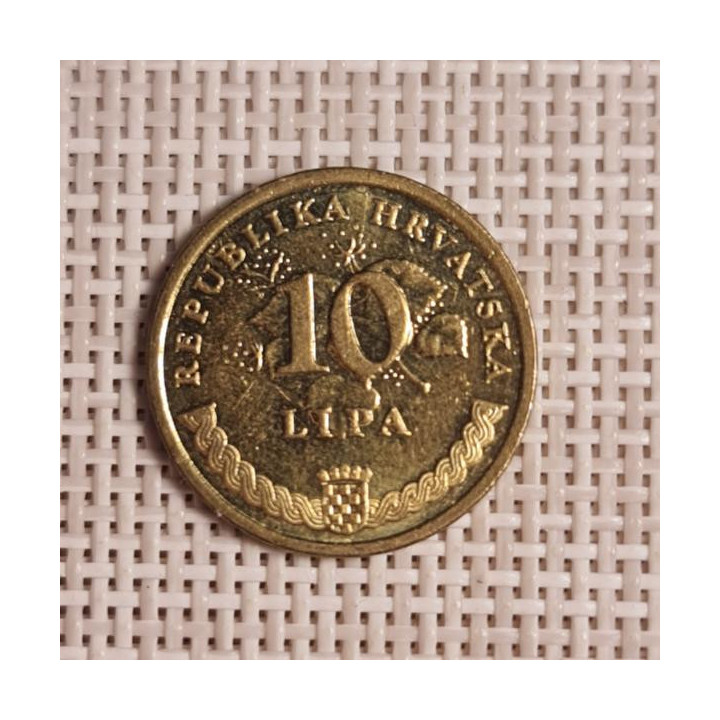 Croatia 10 Lipa 2014 KM-16 VF